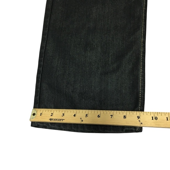 Royal Linx 38x30 Black Plaid Back Pocket Cotton Men’s Jeans - Picture 6 of 12